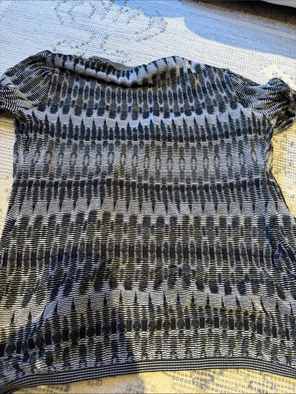 Missoni Black & Gray classic print Button Cardigan